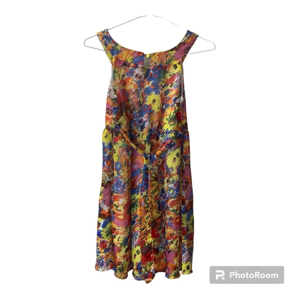 JUSTICE FLORAL DRESS